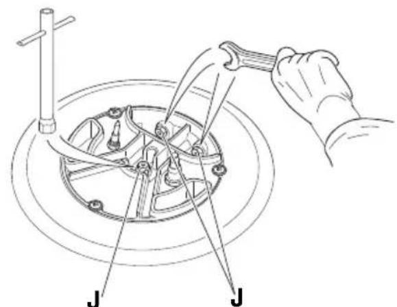 BORETTI CFBG901OWBE - REPLACEMENT OF THE INJECTORS OF THE COOKTOP BURNERS - 2