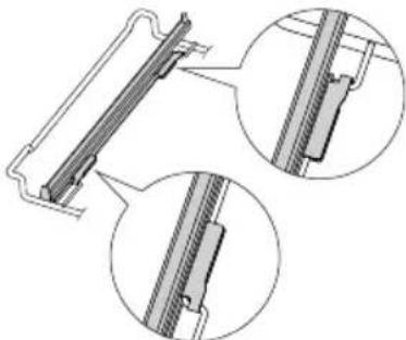 BORETTI CFBG901OWBE - SUPPORT DE GRILLE COULISSANT TÉLESCOPIQUE (fig. 6.8) - 2