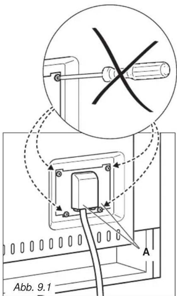 BORETTI CFBG901OWBE - STÄRKE DER ANSCHLUßLEITUNG "TYP H05RR-F" - 1
