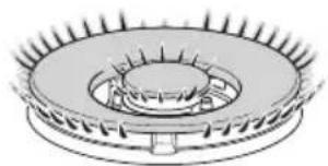BORETTI CFBG901OWBE - GASBRENNER (Zweiflammen) - 12
