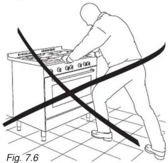 BORETTI CFBG901OWBE - FITTING THE ADJUSTABLE FEET - 4