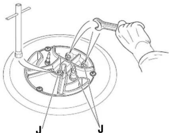 BORETTI CFBG901OWBE - VERVANGING VAN DE INJECTOREN VAN DE KOOKPLAAT BRANDERS - 2