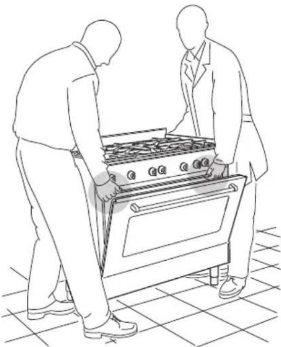 BORETTI CFBG901OWBE - FITTING THE ADJUSTABLE FEET - 2
