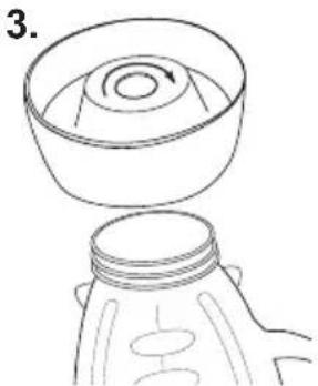 OSTER 6831 - ENSAMBLADO DEL VASO - 3