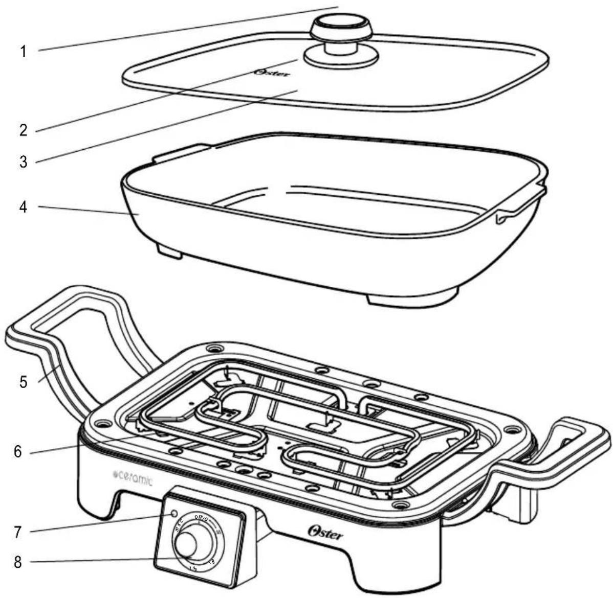 OSTER CKSTSK3009013 - DESCRIPCION DEL ARTEFACTO - 1