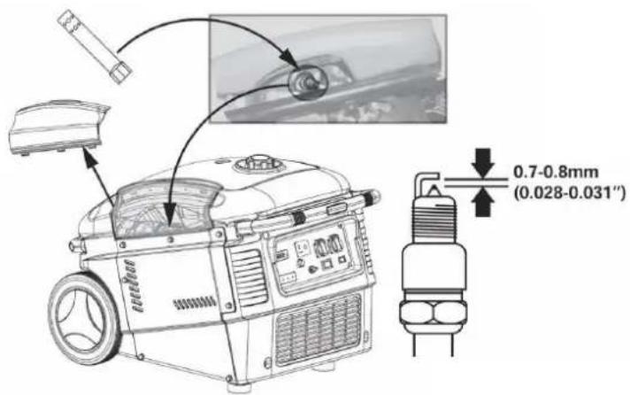 Fuxtec FXIG13 - Zündkerze (LG R6TC) - 1