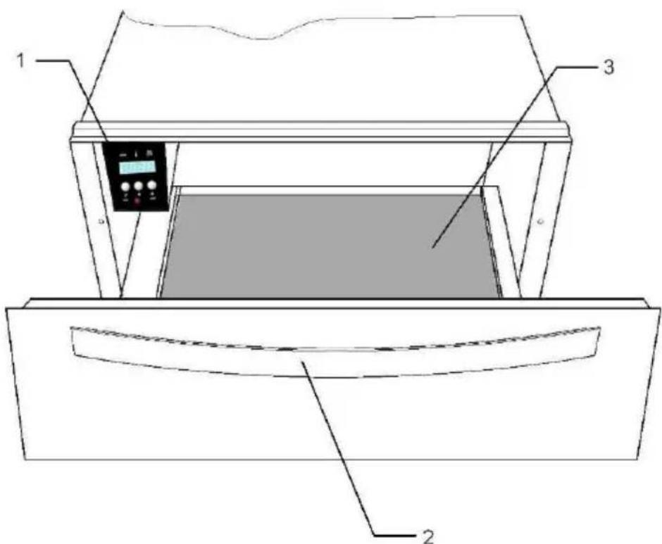 SMEG CT15B2 - Designation des differents elements - 1