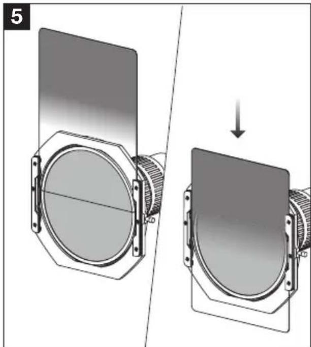 NiSi S5 - Installation with a circular filter - 5