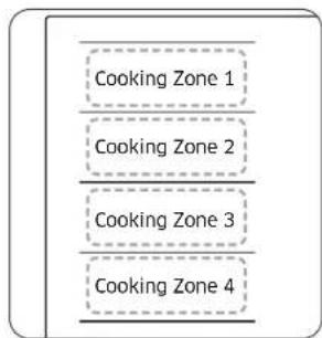 SAMSUNG NZ64B5066KK - Flex zone Plus (Only for Flex zone plus applied models) - 1