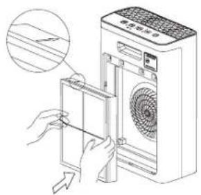 DAITSU CADR118 - Installare i componenti del filtro - 5