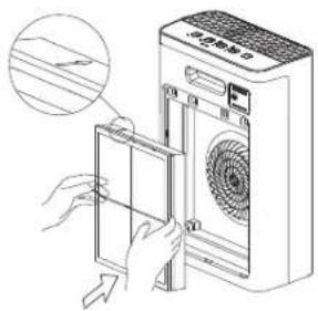 DAITSU CADR118 - Install filter components - 5