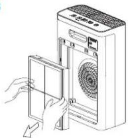 DAITSU CADR118 - Install filter components - 3