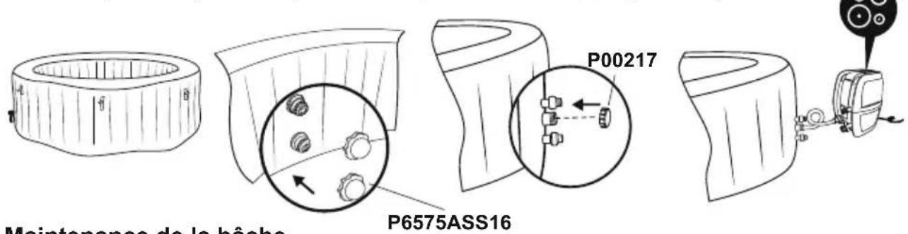 BESTWAY LayZSpa 60081 - ENTRETIEN - 1