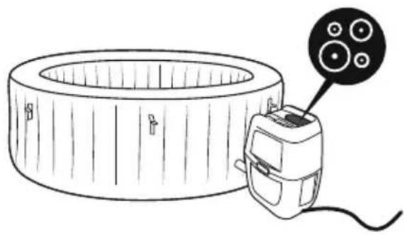 BESTWAY Coleman 90470 - VIDANGE DU SPA - 2