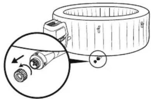 BESTWAY Coleman 90470 - VIDANGE DU SPA - 1