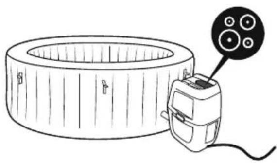 BESTWAY Coleman 90470 - DRAINING THE SPA - 3