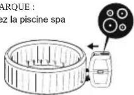 BESTWAY LayZSpa 60003 - Uniquement pour le spa en Drop Stitch - 5