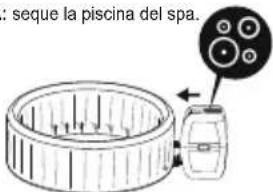 BESTWAY LayZSpa 60013 - Solo para el spa Drop Stitch - 9