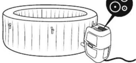 BESTWAY LayZSpa 60013 - DRENAGE DEL SPA - 3