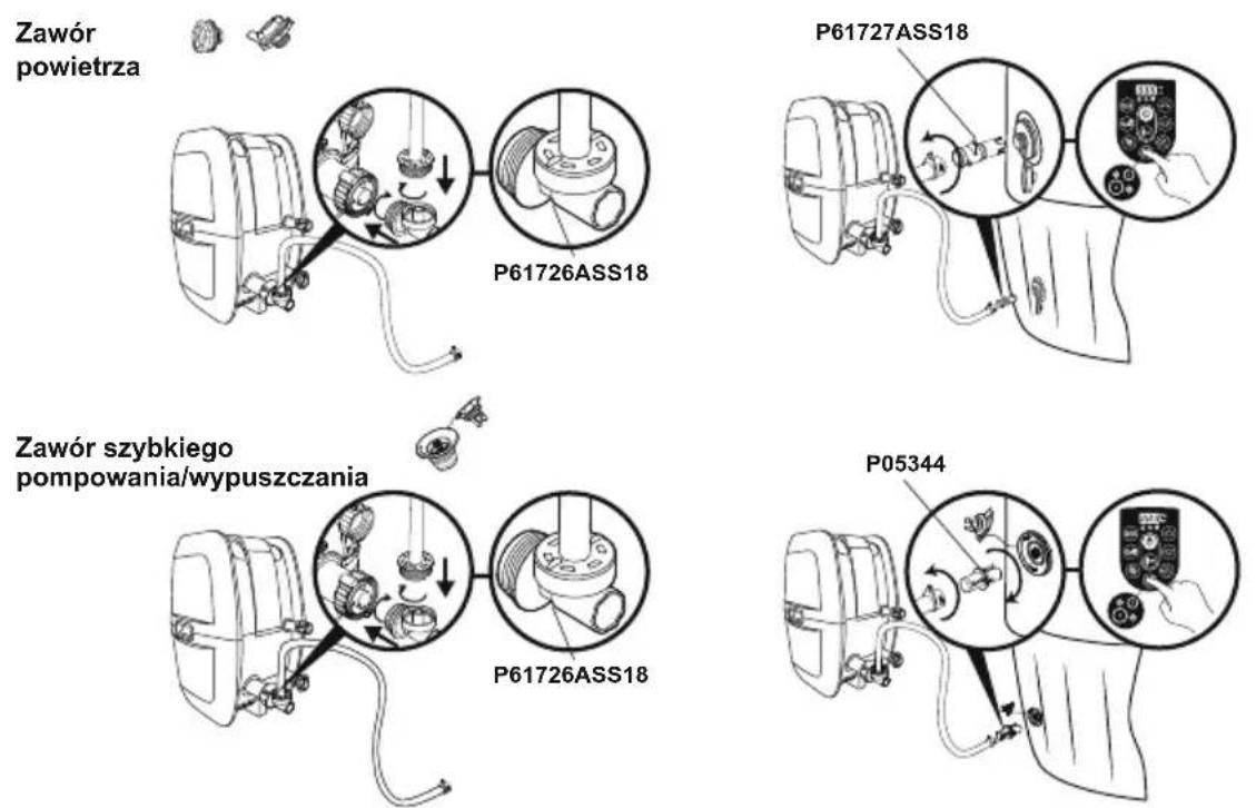 BESTWAY LayZSpa 60185 - WYPUSZCZANIE POWIETRZA - 1