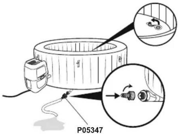 BESTWAY LayZSpa 60185 - UTILIZAÇÃO DO SPA - 5