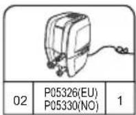 BESTWAY LayZSpa 60041 - LAY-Z-SPA AIRJET S100101 (60041) - 8