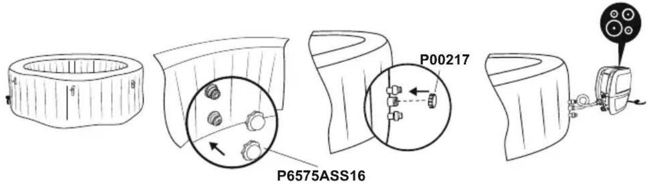 BESTWAY LayZSpa 60041 - KONSERWACJA - 1