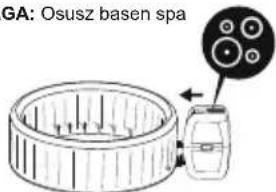 BESTWAY LayZSpa 60067 - Tylko dla spa Drop Stitch - 9