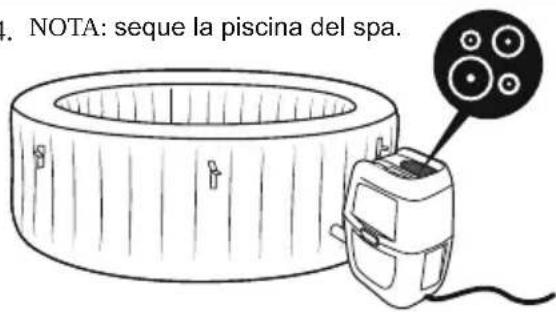 BESTWAY LayZSpa 60067 - DRENAJE DEL SPA - 3