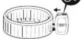 BESTWAY LayZSpa 60067 - ToIbko dIy cna-6accenHOB n3 MaTepnana Drop stitch - 9
