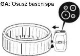 BESTWAY LayZSpa 60182 - Tylko dla spa Drop Stitch - 5