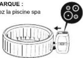 BESTWAY LayZSpa 60182 - Uniquement pour le spa en Drop Stitch™ - 5