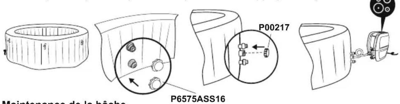 BESTWAY LayZSpa 60135 - ENTRETIEN - 1