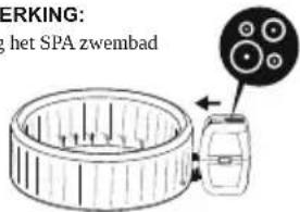 BESTWAY LayZSpa 60157 - Alleen voor Drop-stitch spa - 5