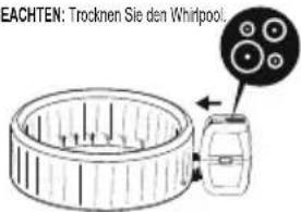BESTWAY LayZSpa 60157 - Nur für Drop-Stitch-Whirlpools - 5