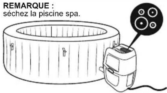 BESTWAY SaluSpa 60136 - UTILISATION DU SPA - 4