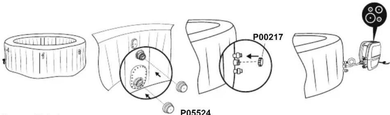 BESTWAY SaluSpa 60136 - MAINTENANCE - 1