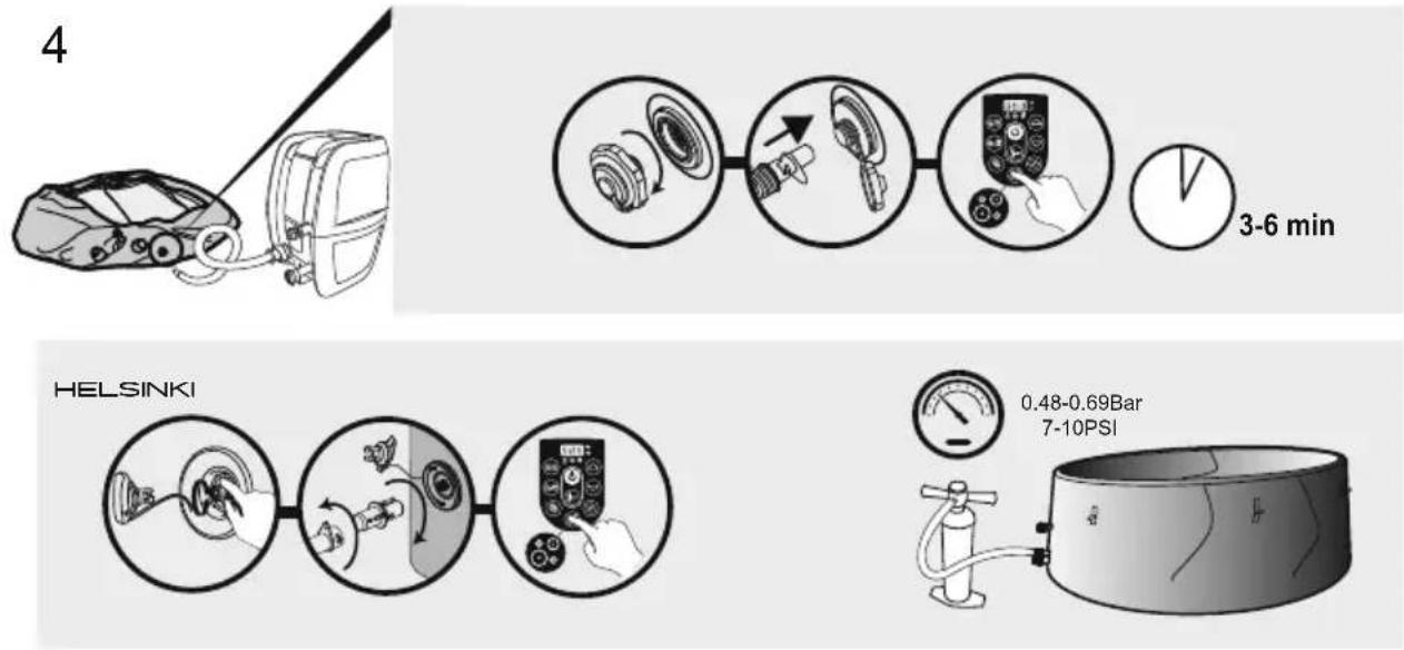 BESTWAY SaluSpa 60010 - INSTALLATION - 7