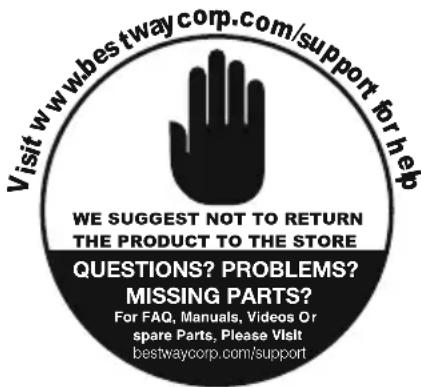 BESTWAY LayZSpa 60085 - IMPORTANT SAFETY INSTRUCTIONS pg 003 - 1