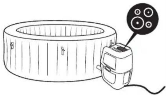 BESTWAY Coleman 90363 - VIDANGE DU SPA - 2