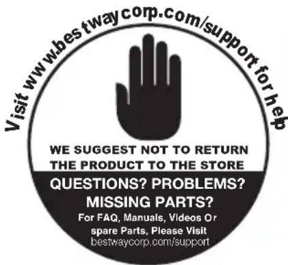 BESTWAY Coleman 90363 - CONTENTS - 1