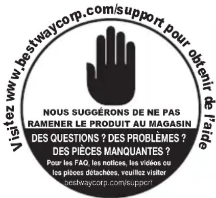 BESTWAY Coleman 90363 - TABLE DES MATIÈRES - 1