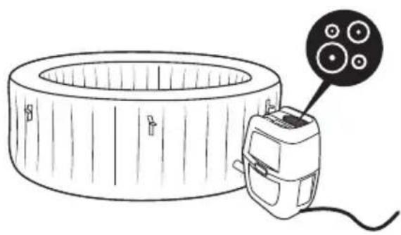 BESTWAY Coleman 90363 - DRAINING THE SPA - 3