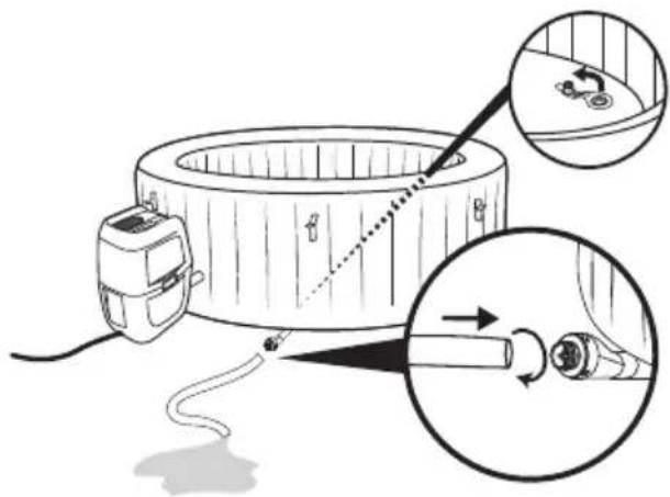 BESTWAY Coleman 90363 - UTILISATION DU SPA - 3