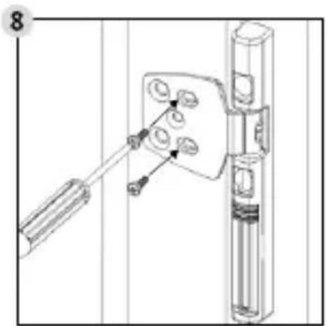Burg Wächter WinSafe WS 44 - The securing bolt must face down. - 6