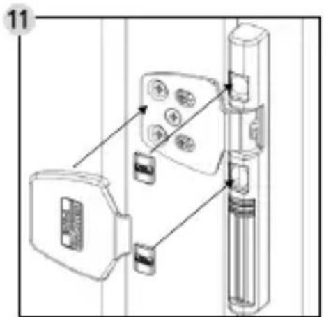 Burg Wächter WinSafe WS 44 - The securing bolt must face down. - 9