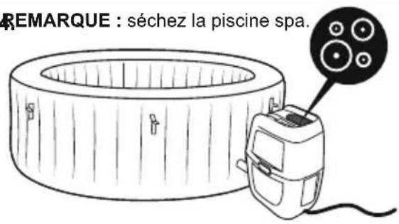 BESTWAY LayZSpa 60029 - VIDANGE DU SPA - 3