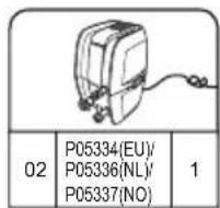 BESTWAY LayZSpa 60029 - MILAN AIRJET PLUS S100201 (60029) - 8