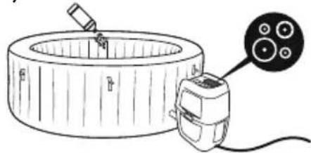 BESTWAY LayZSpa 60029 - Gebruik van chemische vloeistoffen (niet inbegrepen): - 1