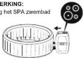 BESTWAY LayZSpa 60055 - Alleen voor Drop-stitch spa - 5